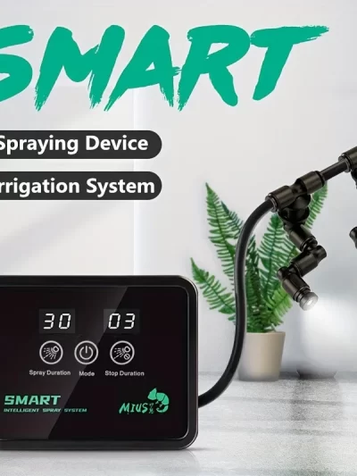 Intelligent Spray System Mist Rainforest Tank Timing Spray System Kit Reptile Fogger Terrariums Humidifier Electronic Timer