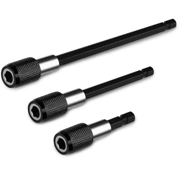 60/100/150mm Hexagonal Quick-release Self-locking Extension Rod Electric Drill Driver - Image 8