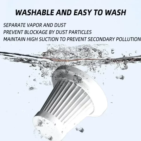 Portable Wireless Car Vacuum Cleaner Wireless Vacuum Cleaner Dual Use for Home and Car 120W - Image 6