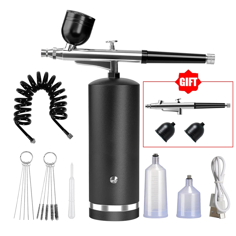 Airbrush with Compressor Airbrush Painting Mini Spray Gun for Painting Electric Paint Gun Airbrush Compressor Paint Spray Gun - Image 10