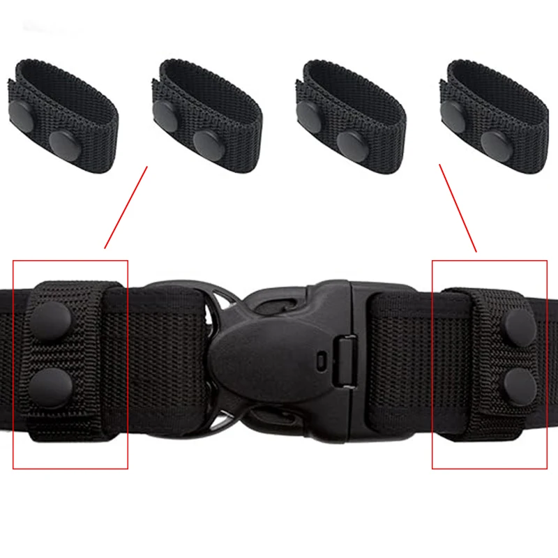 4Pcs Multi Functional Tactical Belt Double Nylon Buckle Portable Belts - Image 9