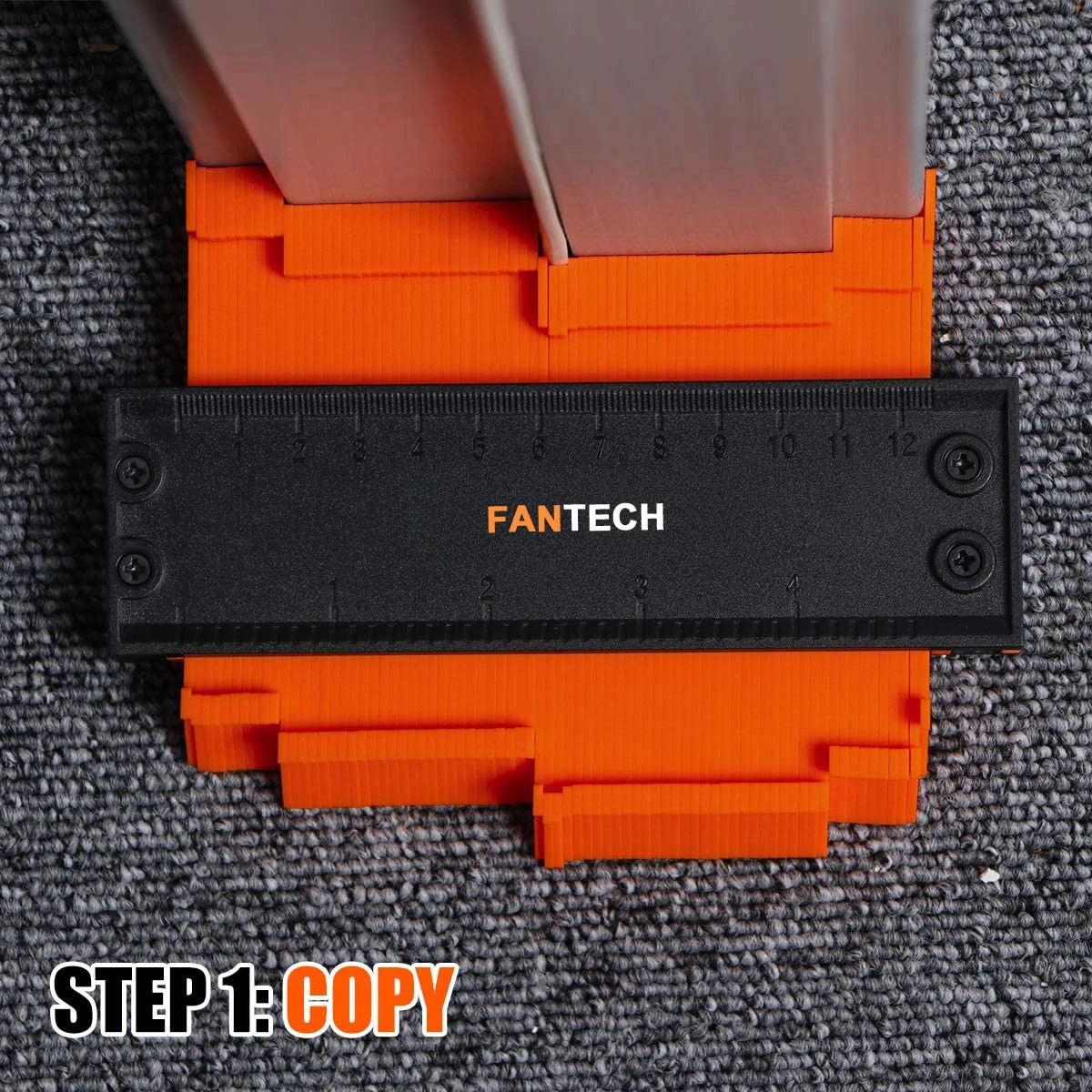 Contour Gauge Shaping Wood Measure Ruler Tiling Laminate Tiles Irregular Shape Duplicator - Image 16