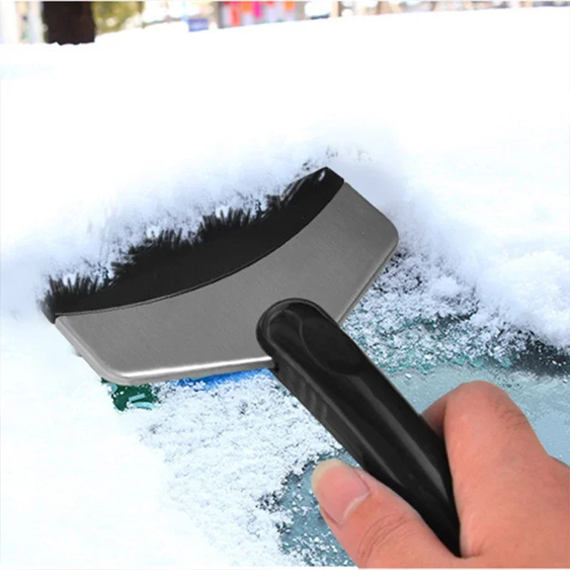 2Pcs Multifunction Car Snow Shovel Winter Windshield Defrosting Ice Scraper - Image 10