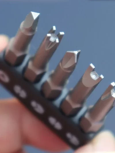5Pcs Special shaped Screwdriver Set 50mm U-shaped Y-Type Triangle Inner Cross Three Points Screwdriver Bit Tool
