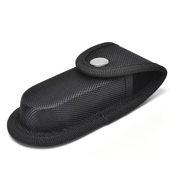 Black Sheath Fold Knife Plier Bag Pouch Case Sheath Nylon Belt Loop Pocket Carry Storage Flashlight Holder Waist Pack - Image 9