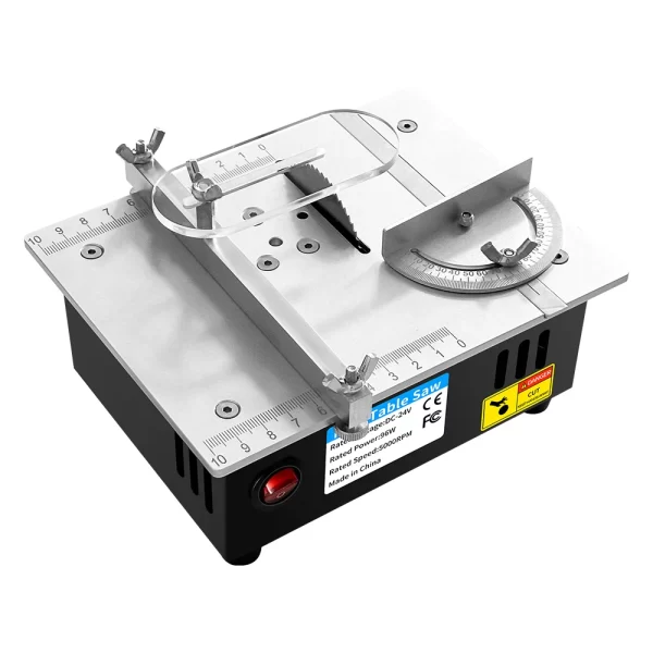 DC24V Household Miniature Woodworking Table Saw Electric - Image 24