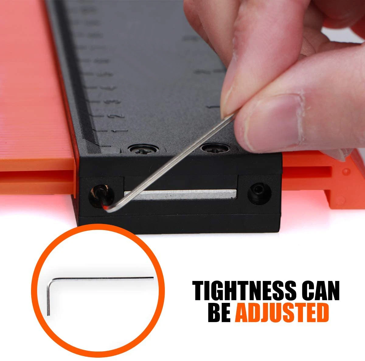 Contour Gauge Shaping Wood Measure Ruler Tiling Laminate Tiles Irregular Shape Duplicator - Image 19