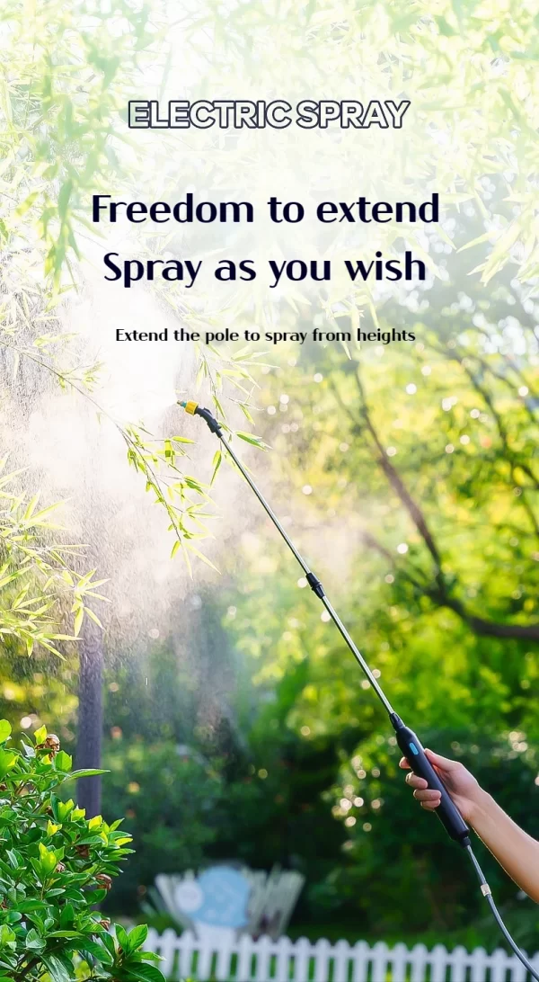 Shoulder-type electric pesticide sprayer 2000mAh lithium battery comes with bucket USB charging - Image 24