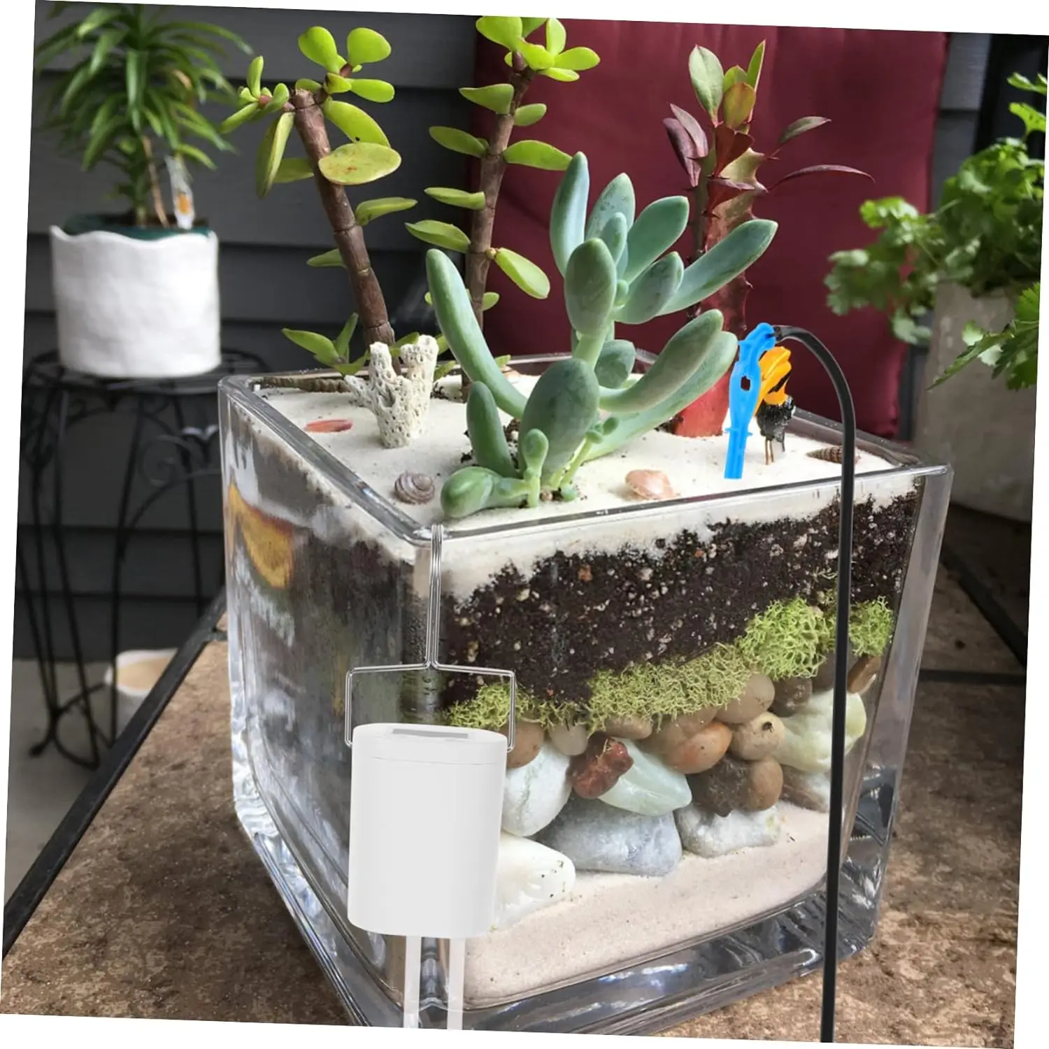 Automatic Plant Flower Watering Pump Home Sprinkler Drip Irrigation Device 2/4/8/16 Heads - Image 16