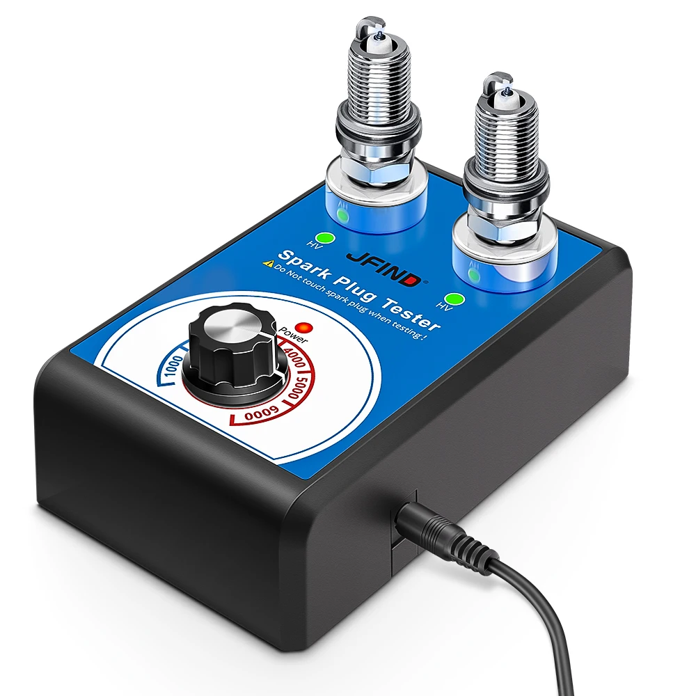 Spark Plug Tester Double hole Diagnostic Tool Car 12V Spark Tester - Image 14