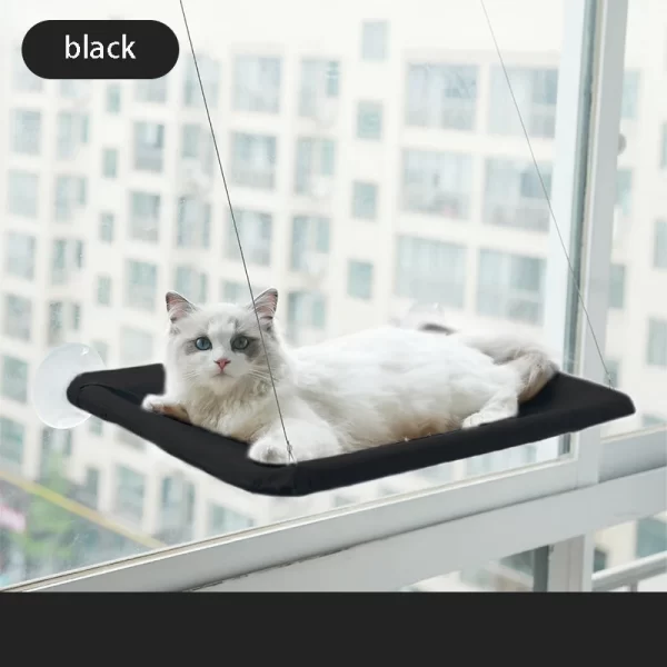 Pet Cat Hammock Aerial Hanging Cat Bed Cats Bed House Kitten Climbing Frame Sunny Window Seat - Image 10