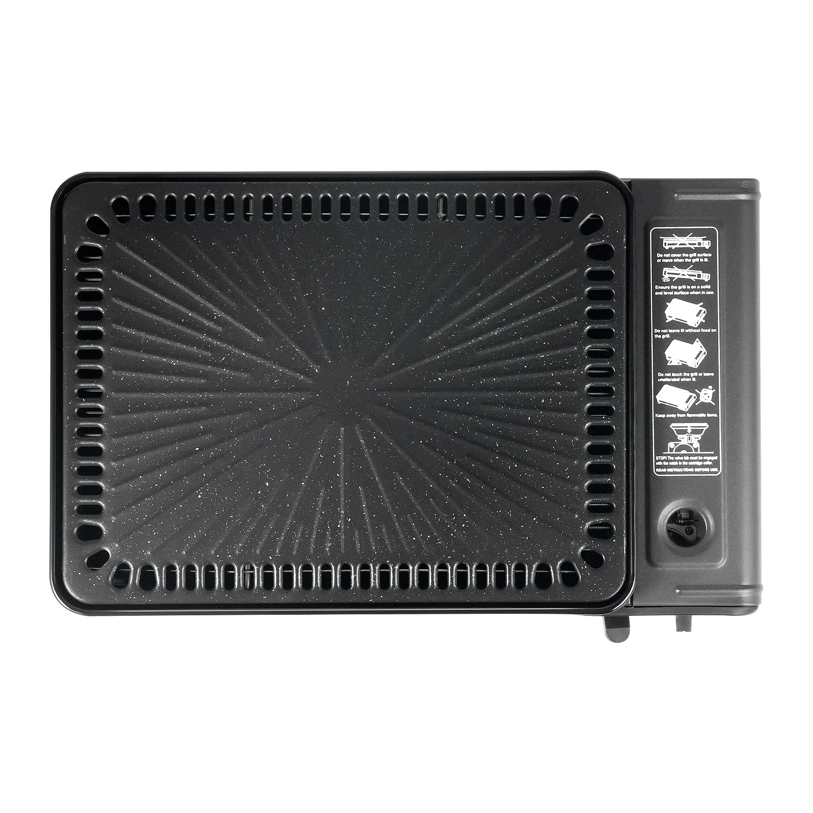 Portable Butane Grill Stove Camping Grill Gas Stove Free Standing BBQ Grill w/Grilling Net Carry Case - Image 20