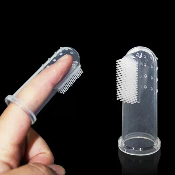 Super Soft Pet Finger Toothbrush Teddy Dog Brush - Image 18