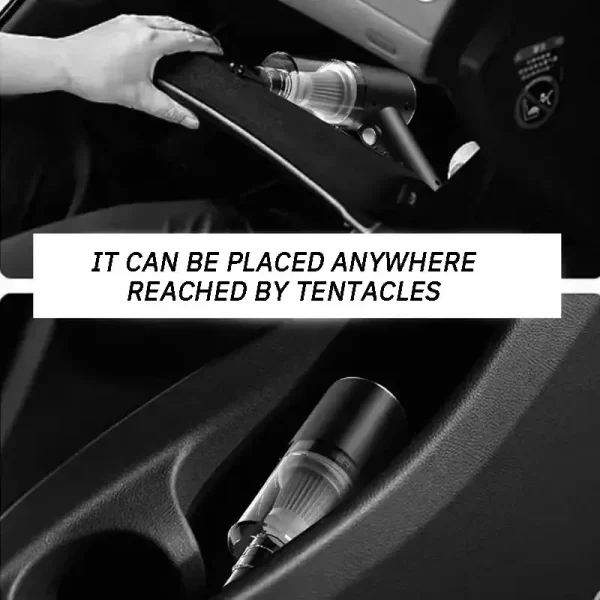 Portable Wireless Car Vacuum Cleaner Wireless Vacuum Cleaner Dual Use for Home and Car 120W - Image 8