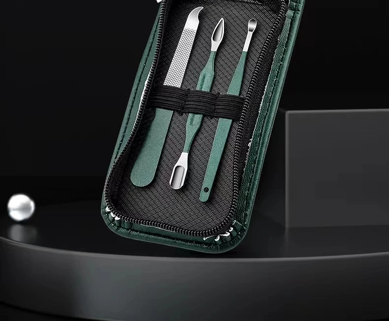 Nail Scissors Set Household High End Mens And Womens Special Nail Clippers Manicure Beauty Tools 6 Piece - Image 10