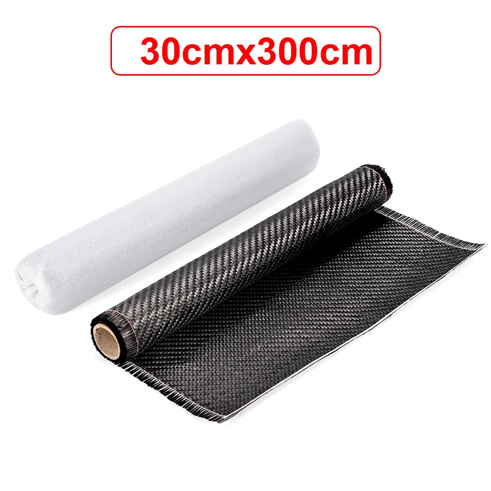 3K 200gsm Carbon Fiber Cloth 50cm/30cm wide Plain Carbon Fabric - Image 8