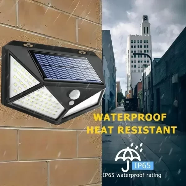 Multifunctional Solar Lamp Outdoor Garden Decoration Solar LED Light Waterproof with Motion Sensor - Image 4