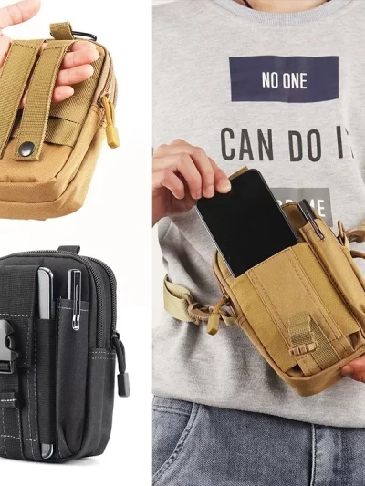 Men's Belt Bag Outdoor Waist Bag Bag Waterproof Camo Sports Hunting Accessories Storage bag