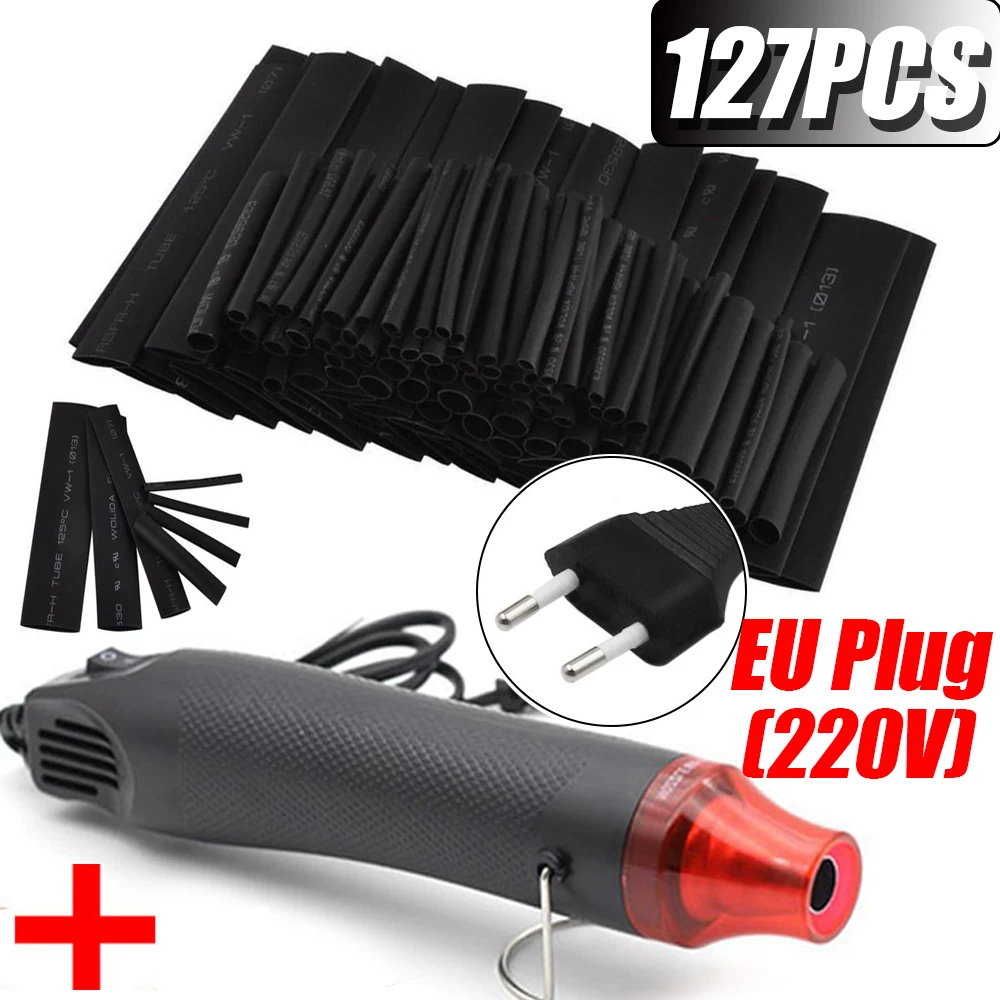 1060/530/127PCS Heat Shrink Tubing kit 2:1 Shrinkable Wire Shrinking Wrap Wire Connect Cover - Image 7