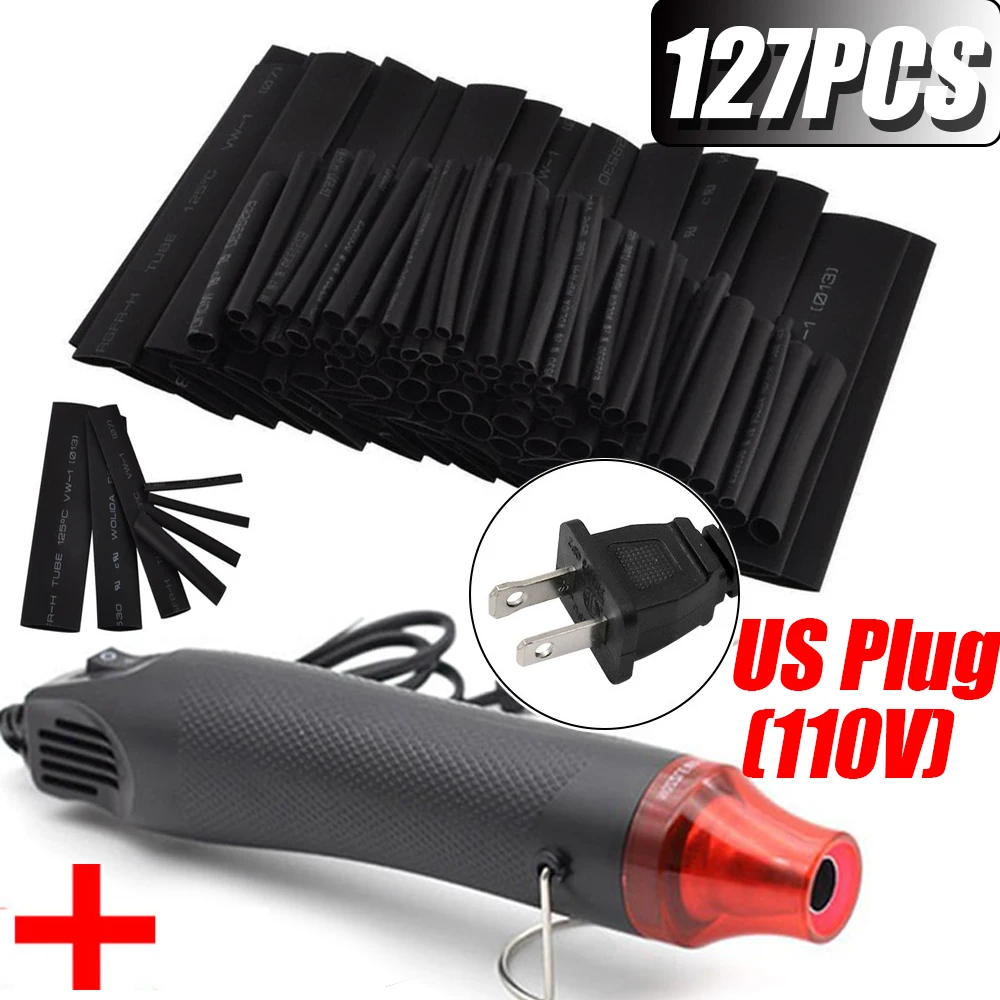 1060/530/127PCS Heat Shrink Tubing kit 2:1 Shrinkable Wire Shrinking Wrap Wire Connect Cover - Image 10