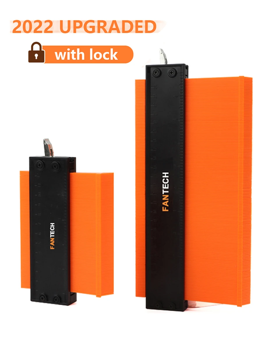 Contour Gauge Shaping Wood Measure Ruler Tiling Laminate Tiles Irregular Shape Duplicator - Image 9