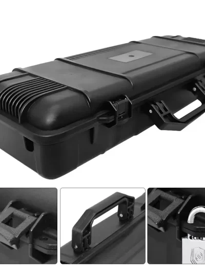 Water-repellent Hard Carry Tool Case Bag Organizer Storage Box,Camera Sealed Shockproof