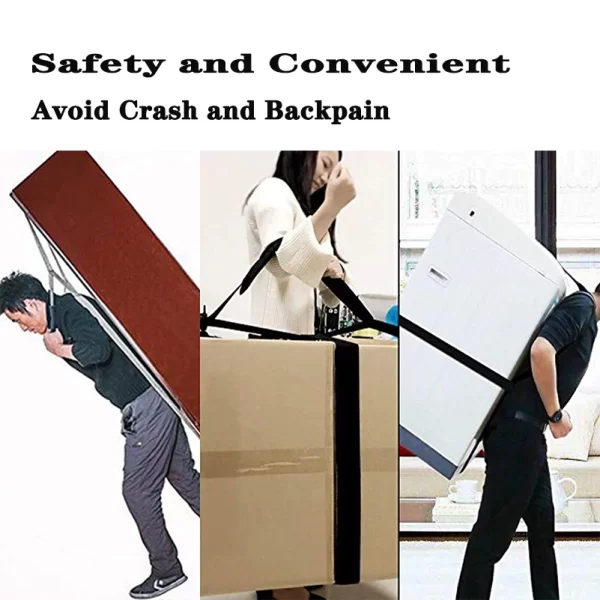 Adjustable Moving and Lifting Straps for One Person - Image 4