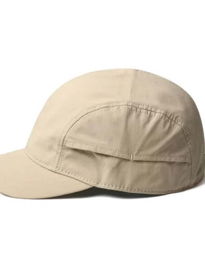 Short-brimmed solid color baseball cap  Lightweight Quick-Dry Polyester Adjustable Buckle