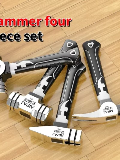 Small Hammer Mini Claw Hammer Head Fitter Hammer Octagonal Hammer Multifunctional Integrated Nail Hammer