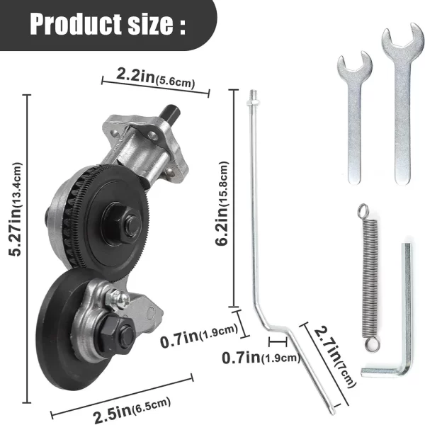 Electric Metal Nibbler Drill Attachment with Adapter DIY Metal Cutter Sheet Drill Attachment for Metal Cutting Copper Cutter - Image 13