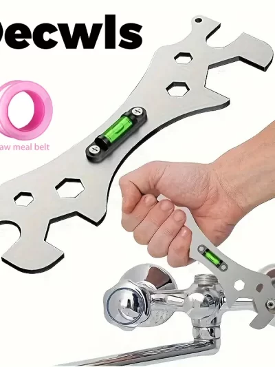 Multifunctional Stainless Steel Bathroom Wrench Tool Shower Installation
