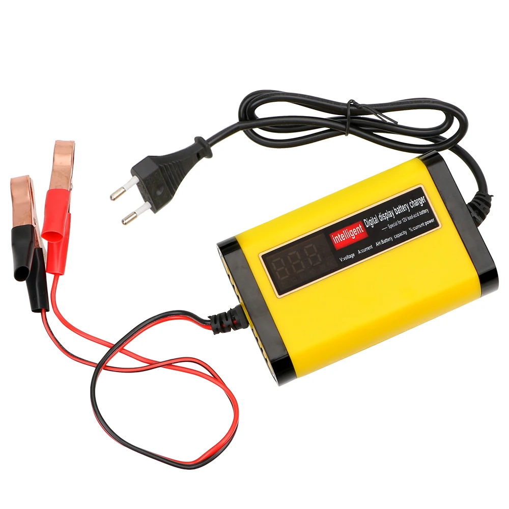 2A Intelligent Fast Power Charging 3 Stages Lead Acid AGM GEL Battery-chargers Car Battery Charger - Image 7