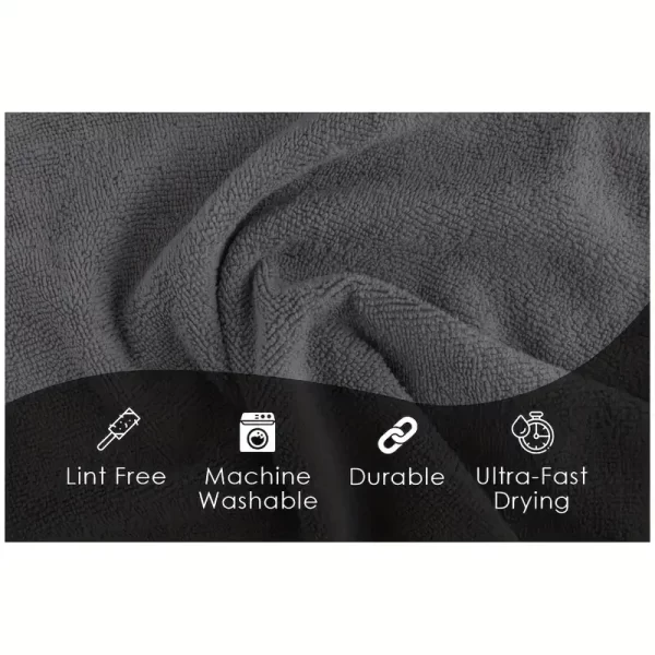 Thicken Microfiber Cleaning Cloths Lint Free Microfiber Cleaning Towel Cloths Reusable - Image 13