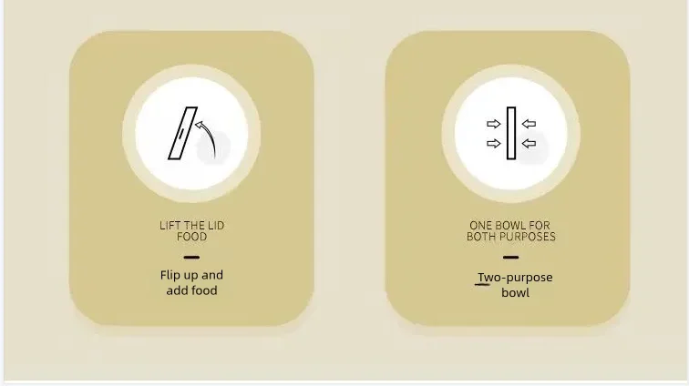 Cat bowl automatic feeder for cats, dogs, pets, water dispensers, integrated cat bowl, cat food basin, dogs, eating, drinking wa - Image 15