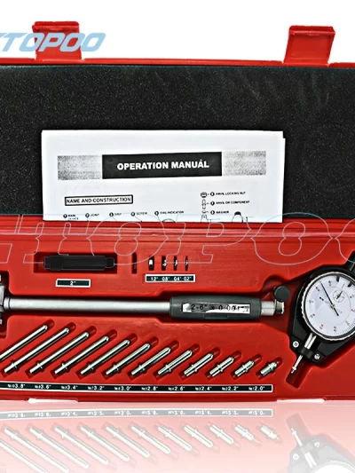 2" - 6" 0.001" Deep Engine Hole Measurement 50-160mm 0.01mm Dial Bore Indicator Gauge
