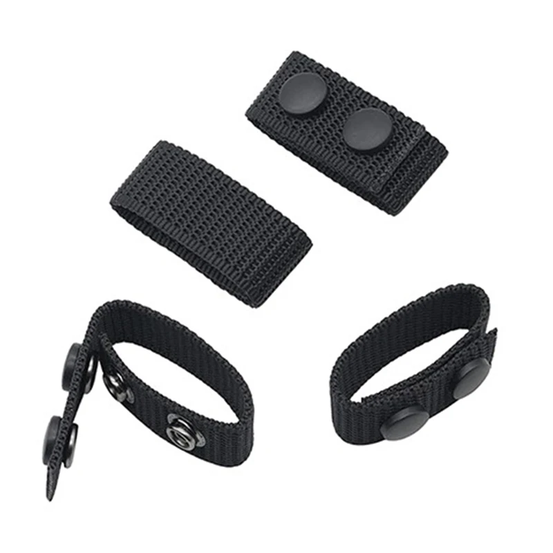 4Pcs Multi Functional Tactical Belt Double Nylon Buckle Portable Belts - Image 3