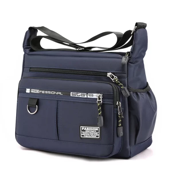 Design Oxford Shoulder Bag Large Capacity Men's Casual Multi-layer - Image 10