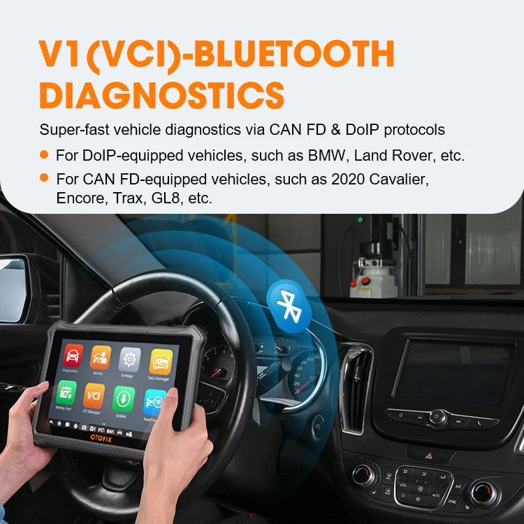 OTOFIX D1 Lite Bluetooth Scanner Bidirectional Diagnostic Tool 2 Year Free Update All System Diagnostic Scanner AutoAuth FCA SGW - Image 16