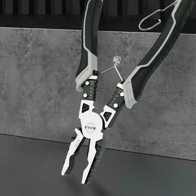 AIRAJ Multifunctional Universal Diagonal Pliers Hardware Wire Cutters Professional Electrician Anti Slip - Image 5