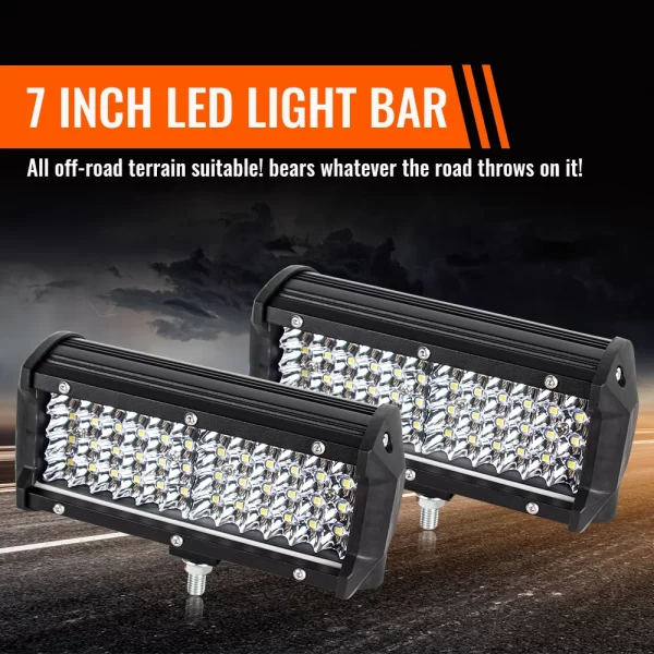 12V 24V Headlight Truck Farm Tractor Boat SUV ATV Light Bar/work Light Car LED Light Bar Offroad 4x4 Spotlights - Image 24