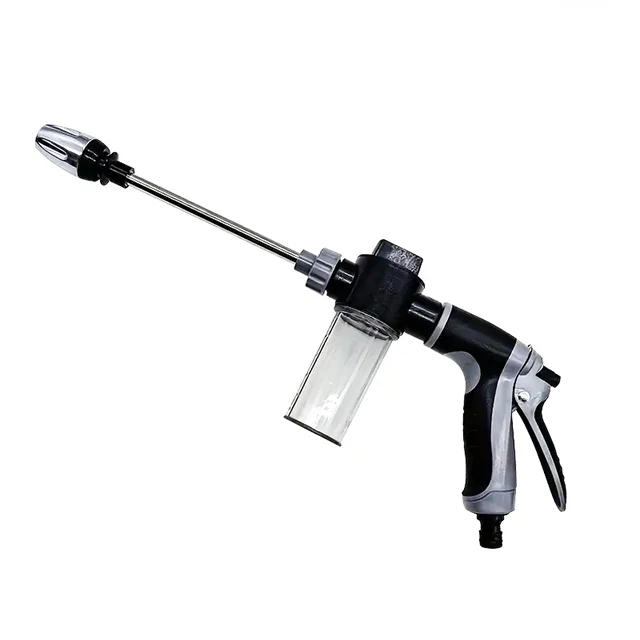 High Pressure Car Wash Foam Gun With Long Handle - Adjustable Nozzle For Cleaning, - Image 9