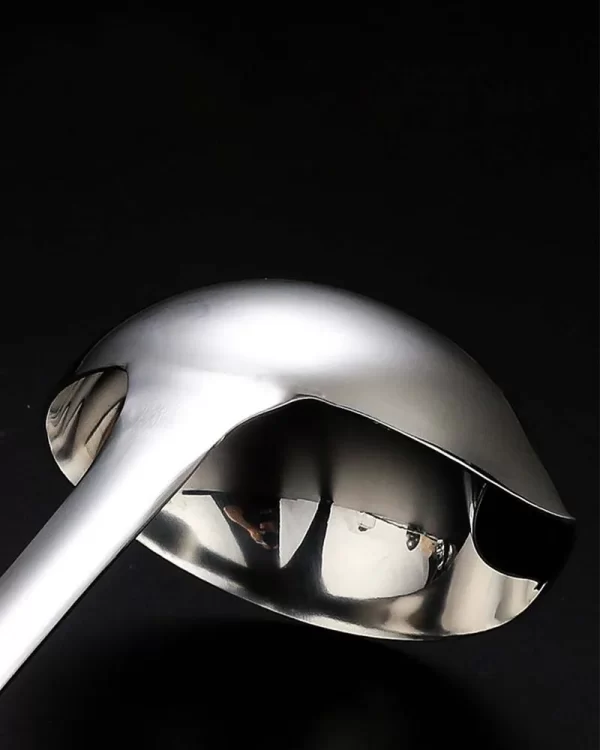 Stainless Steel Colander Spoon Soup Colander Kitchen Gravy Oil Soup Fat Separator - Image 20