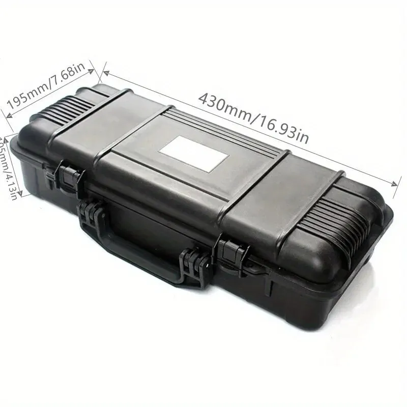 Water-repellent Hard Carry Tool Case Bag Organizer Storage Box,Camera Sealed Shockproof - Image 7