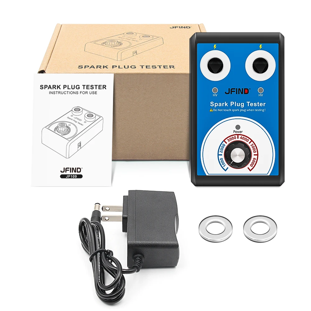 Spark Plug Tester Double hole Diagnostic Tool Car 12V Spark Tester - Image 18