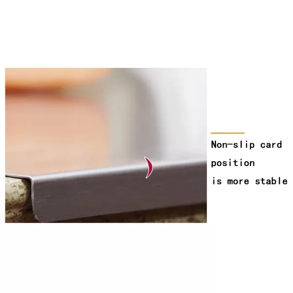 L-shaped folding chopping board stainless steel double-sided chopping board - Image 14