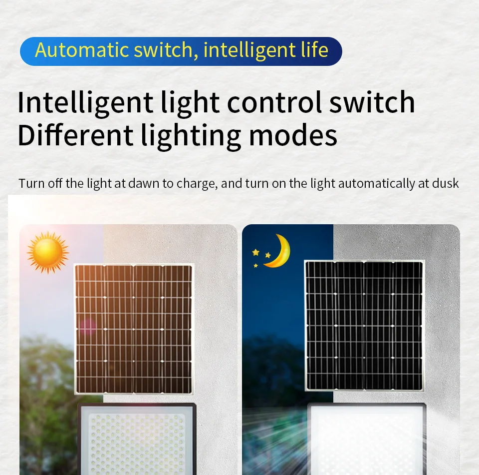 300W Solar Lamp Outdoor Waterproof Spotlights Solar Lights Remote Control Solar Floodlight - Image 18