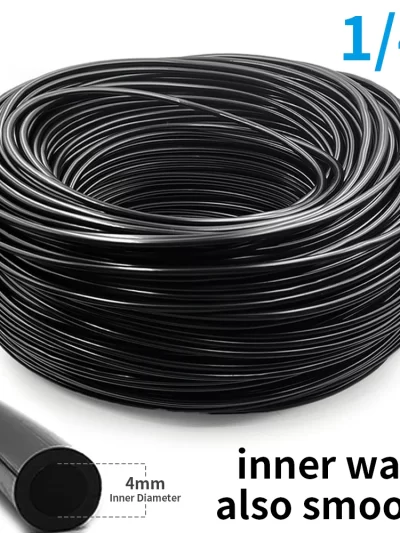 DIY Arbitrary Length 10M/20M/30M... Garden Hose 4/7mm Watering Irrigation System Supplies PVC Micro Drip Pipe