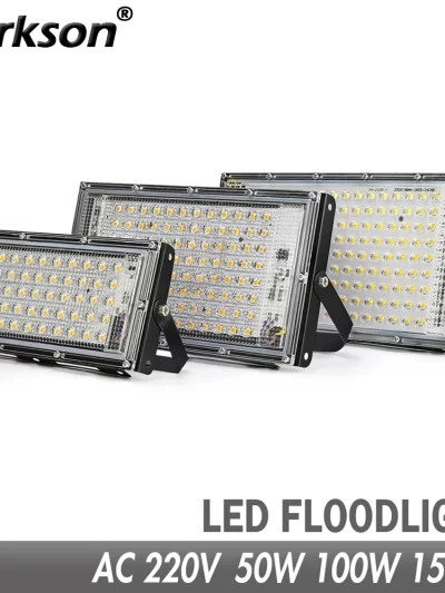50W 100W 150W Led Flood Light IP65 Waterproof AC 220V Outdoor Floodlight