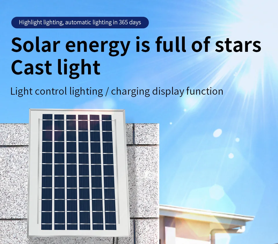 300W Solar Lamp Outdoor Waterproof Spotlights Solar Lights Remote Control Solar Floodlight - Image 10