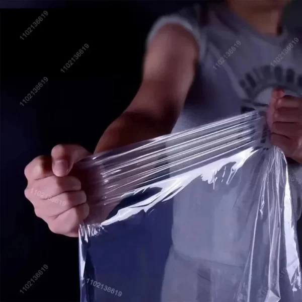 Thicken Transparent Waterproof Tarpaulin Garden Rainproof Clear Poly Tarp Plant Cover Insulation Shed Cloth with Grommets - Image 2